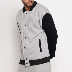 Veste de baseball en laine de qualité supérieure, sur mesure, style streetwear, avec col montant, fabriquée au Pakistan, veste d'hiver - Product Image 3
