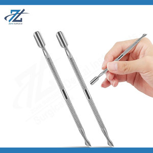Fancy Stainless Steel <b>Cuticle</b> Pusher Nail Cleaning <b>Tool</b> Double End Professional Manicure Nail Care <b>Tool</b> Manufacturer Pakistan - Product Image 3