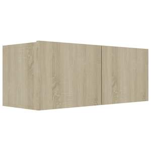 8 pezzi Sonoma rovere ingegnerizzato TV Set mobile in legno per soggiorno - Product Image 6