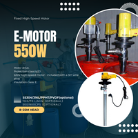 550W 220V Série SB Tambours Verticaux en Alliage d'Aluminium, Électrique, Haute Pression, Contrôle Entièrement Automatique, OEM, pour l'Industrie Chimique et les Brasseries