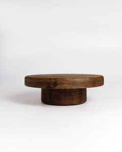 Soporte Redondo de Madera para Cupcakes, Estilo Vintage, para Exhibición de Postres en Fiestas, Bodas y Ocasiones Especiales - Product Image 1