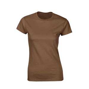 Women Regular Fit T-Shirt Soft Cotton Crew Neck Short Sleeve Casual Everyday Basic <b>Top</b> for Comfortable Daily Wear - Product Image 5