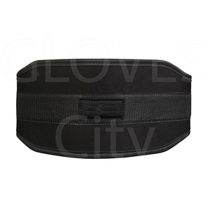 Venta caliente cómodo equipo de gimnasio de neopreno cadena ponderada soporte de cintura levantamiento de pesas cinturón de inmersión con cadena - Product Image 1
