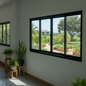 Soundproof Sliding Windows Folding Screen Aluminum Window New Top Residential House Modern Villa Aluminum Alloy - Product Image 3