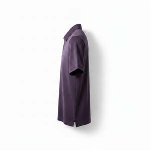 Chemises Polo en Coton Uni pour Hommes Tissu Piqué de Haute Qualité Chemise Polo Piqué Personnalisée Design Tricoté Couleur Unie Boutonné - Product Image 4