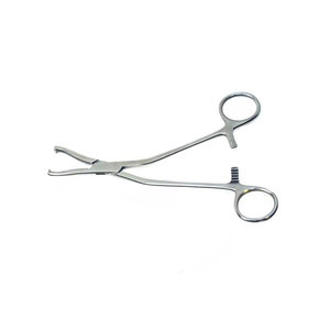 Pince à os orthopédique manuelle Dingman en acier inoxydable, design incurvé, 2x2 dents, robuste, grande taille - Product Image 4