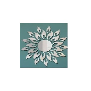 Modern Abstract Geometric Glass <b>Mirror</b> Wall Art Luxury 3D Irregular Shard Design Large Decorative Wall <b>Mirror</b> for Living Room - Product Image 5