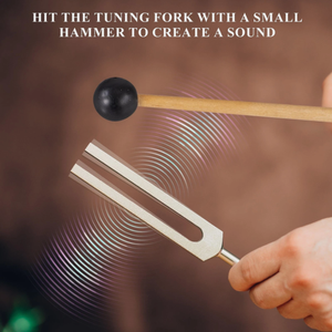 Ensemble de diapasons solfeggio, 9 diapasons solfeggio pour la guérison, le son... - Product Image 3