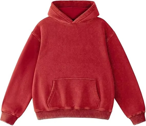 Sweat à capuche zippé en polaire pour homme, en polyester/coton de haute qualité, coupe décontractée, couleur unie, séchage rapide, broderie numérique - Product Image 1