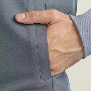 Chaqueta y pantalones transpirables, perfectos para el gimnasio, cómodos, conjunto deportivo para hombre, ropa deportiva atlética premium, tela suave y elástica. - Product Image 6