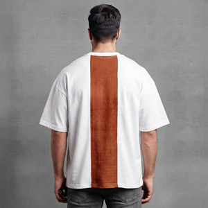 Camiseta de Manga Corta para Hombre, 220 g/m², Algodón Grueso, Ecológica, Antipilling, Transpirable, Estilo Vintage, Talla Grande - Product Image 6