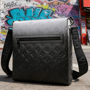 Luxury <b>Designer</b> Private Label Fashion Men's PU Leather Crossbody <b>Bag</b>, High Quality Shoulder <b>Bag</b> - Product Image 2