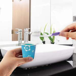 Vasos de Papel Pequeños Resistentes y Aptos para Microondas para Enjuague Bucal, Muestras y Tratamientos, para Uso en Salud y Hostelería - Product Image 1