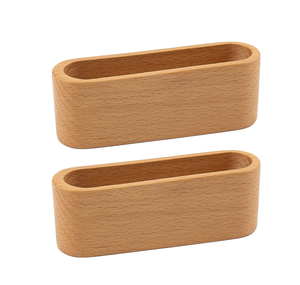 Moderno Porta Tarjetas de Visita Cuadrado de Madera, Porta Tarjetas de Presentación, Decoración Elegante para Mesa, Modelo U F INTERNATIONAL WCH-5, Precio Increíble - Product Image 4