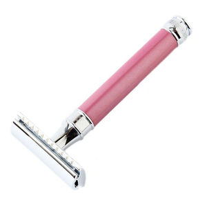 Maquinilla de Afeitar de Seguridad Profesional de Acero Inoxidable para Hombre, Ajustable, Duradera, Clásica, de Doble Filo, para Cara/Cuerpo/Bikini - Product Image 1