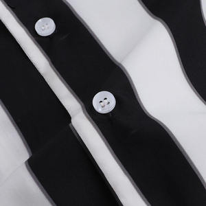 Camisa Casual Cómoda para Hombre, Venta Caliente 2026, Camisa de Lino y Algodón con Cuello en V, Manga Corta, Cuello Alto, Diseño Liso, Verano - Product Image 5