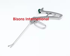 Pasador de Suturas Scorpion Recto de Acero Inoxidable para Artroscopia de Hombro, Marca Bisons International, con 5 Agujas Adicionales - Product Image 3