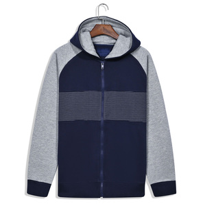 เสื้อสตรีทแวร์ทรงโอเวอร์ไซส์ ไหล่ตก ผ้าถักเนื้อนุ่ม ซักแล้ว ระบายอากาศได้ดี ซิปหนา ผ้าฝ้ายหนาพิเศษ เป็นมิตรต่อสิ่งแวดล้อม สำหรับผู้ชาย สั่งทำได้ - Product Image 1