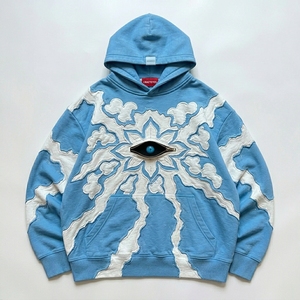 Sweat à capuche personnalisé pour homme, style streetwear oversize, avec logo sur la poitrine, effet usé, OEM ODM - Product Image 1