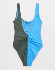 Ruched Full Coverage One Piece <b>Swimsuit</b> - Product Image 5