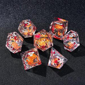 Dados de Resina Master Craft, Dados Poliédricos de Resina de Alta Precisión para Juegos de Mesa DND RPG Profesionales, Suministro de Artículos de Juego al por Mayor - Product Image 5
