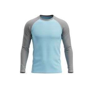 Sublimation <b>Printed</b> Upf50+ Long Sleeve Compression Shirt Uv protection Fishing Shirt Swimwear Diving Rashguard <b>Surfing</b> Shirts - Product Image 2