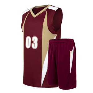 Basketball Team Sports Kit Sleeveless Jersey And Shorts Combination For Practice Matches School Teams And <b>Athletic</b> - Product Image 1