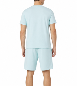 Conjunto de Pantalones Cortos y Camiseta para Hombre, Ropa Deportiva Informal, Ropa Deportiva para Gimnasio, Conjunto de Dos Piezas - Product Image 2