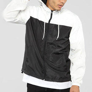 Custom Unisex Polyester Windbreaker Jacket Hooded Printed Full Sleeves Tracksuit Set Full <b>Zip</b>-<b>Up</b> Wholesale Rate OEM - Product Image 3