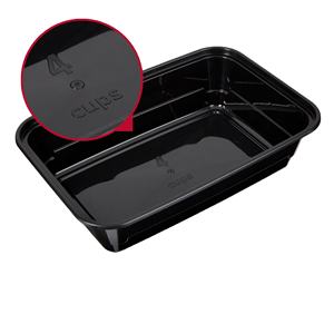 Recipientes para Preparación de Comidas, Grosor Personalizado, Tapas Reutilizables, Resistentes, Herméticos, Aptos para Alimentos, Aptos para Microondas, Congelador y Lavavajillas, para Fideos y Gelatina - Product Image 1