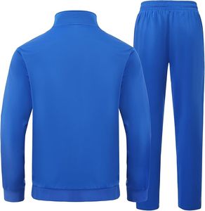 Conjuntos Deportivos para Hombre de 2 Piezas con Cremallera Completa, Trajes para Correr, Conjuntos Deportivos Brillantes para Hombre - Product Image 2