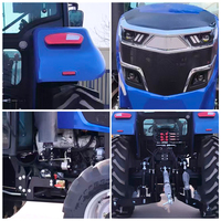 Moderne 120 PS 100 PS 4x4 4WD Radantrieb Hydraulisch Getriebene Landwirtschaftsmaschine zum Verkauf Wettbewerbsfähiger Preis Hohe Qualität