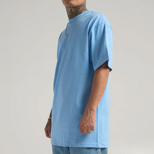 เสื้อยืดสตรีทแวร์แบบหนา 240GSM ทรงบ็อกซี่ ผ้าฝ้าย ผลิตจำนวนมาก ราคาส่งจากโรงงาน รับผลิตเสื้อยืดตามแบบ - Product Image 3