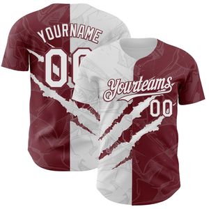 Maillot de baseball/softball personnalisé à boutons, uniforme d'équipe, antibactérien, manches courtes, col en V, bretelles en T, 100 % coton biologique - Product Image 5
