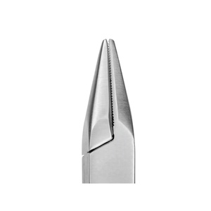 Professional Pointed Nail pliers short & serrated noses Stainless Steel Loop Bending Wire Adjusting Tool for Podiatry Treatment - Product Image 2
