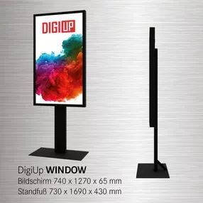 DIGIUP Window Indoor 55 Pollici Display Vetrina - Product Image 1