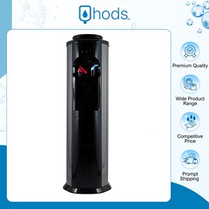 Distributeur d'eau chaude et froide à chargement par le haut de qualité supérieure pour usage domestique, avec compresseur, élégance noire, best-seller - Product Image 4