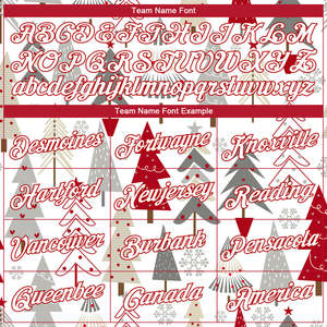 Sudadera con Capucha Personalizada con Estampado Navideño, Transpirable, con Bolsillos, en Rojo/Verde, Material de Poliéster, Personalización Frontal - Product Image 4