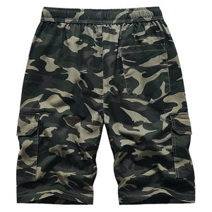 กางเกงขาสั้นคาร์โก้คุณภาพสูงสำหรับฤดูร้อน ผู้ชายไซส์ใหญ่ ผ้าฝ้ายลำลอง กางเกงกีฬาห้าส่วน สำหรับฤดูร้อนและชายหาด รับผลิตแบบ OEM - Product Image 2