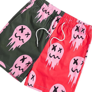 Pantalones Cortos Deportivos Personalizados para Hombre, Diseño Sólido, Cierre con Cordón, Transpirables, de Secado Rápido, Estilo Urbano, Cintura Media, Hechos en Pakistán, Transferencia Térmica - Product Image 2