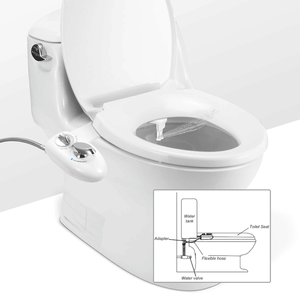 Bidet Retrattile Autopulente a 2 Modalità con Ugelli Delicati per Igiene Femminile, Ideale per Donne in Gravidanza, Accessorio per WC - Product Image 2