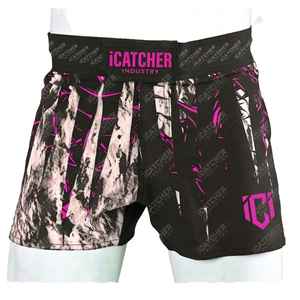 Vêtements de sport sur mesure, vêtements d'entraînement Sanda et Muay Thai, shorts de combat UFC et MMA, pantalons de boxe en gros - Product Image 1