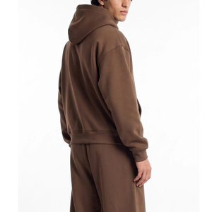 Survêtements d'hiver personnalisés en molleton de coton épais et respirant pour hommes, de haute qualité - Product Image 6