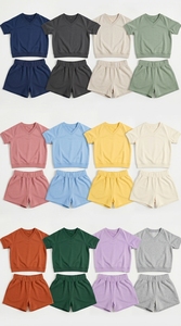 Shorts en coton confortables pour hommes, taille élastique, décontractés, légers, respirants, unis, pour l'été, à porter au quotidien - Product Image 6