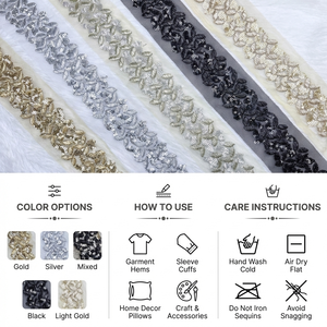 Ribete de encaje floral bordado de lujo de 1.5 pulgadas con borde de ojal de hilo de poliéster de alta gama para vestidos de novia, ropa étnica, ecológico - Product Image 6