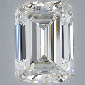 Diamante Cultivado en Laboratorio de 6 Quilates, Corte Esmeralda, Claridad VS2, Color E, Certificado IGI, Corte Excelente, Dureza 10 Mohs, Diamante Suelto para Joyería - Product Image 1