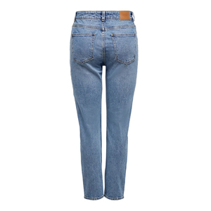 Jean d'été tendance 2026 pour femme, taille mi-haute, coupe bootcut, coupe droite, sexy, extensible, respirant, écologique, anti-plis - Product Image 4