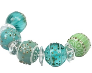 Proyecto de pulseras, cuentas de resina para fabricación de joyas, cuentas de resina para decoración de prendas, accesorios de adorno, Material de resina para collar - Product Image 5