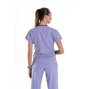 Conjunto de Uniforme Médico para Mujer, Ropa de Trabajo para Enfermeras de Hospital, Tela Elástica Transpirable, Fabricante de Fábrica con Etiqueta Privada OEM Personalizada - Product Image 6