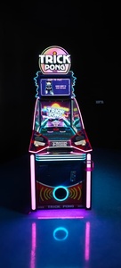 Máquina recreativa de redención Trick Pong para 1 jugador, juego de lanzamiento de pelotas con premios de billetes, operado con monedas - Product Image 6